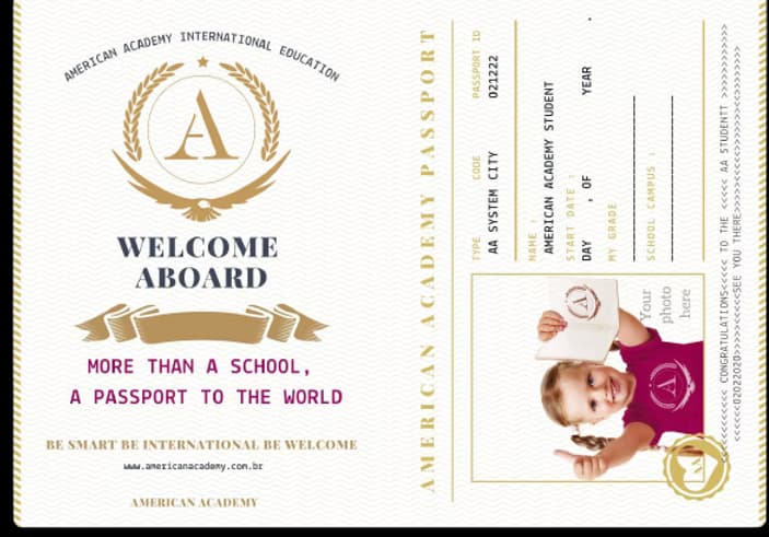 Passaporte American Academy — Welcome Aboard